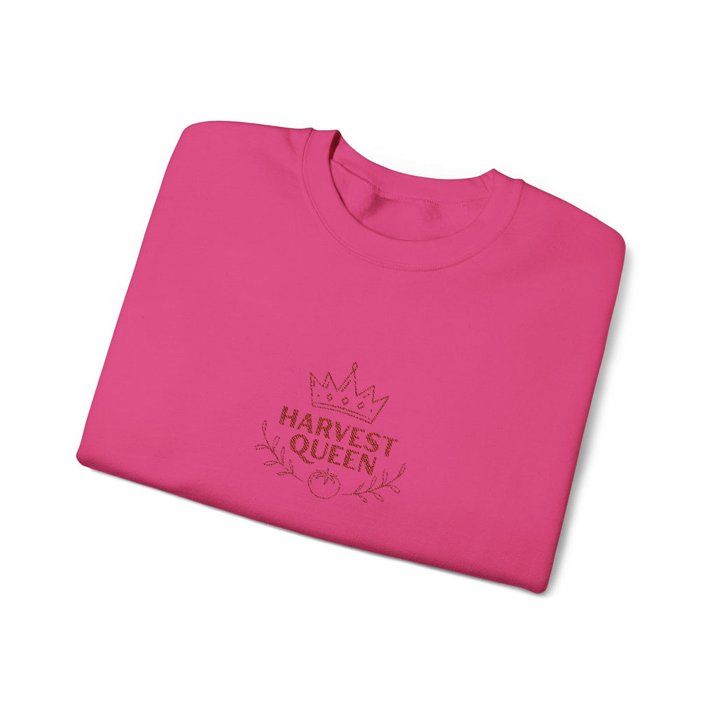Harvest Queen Embroidered Crewneck Sweatshirt