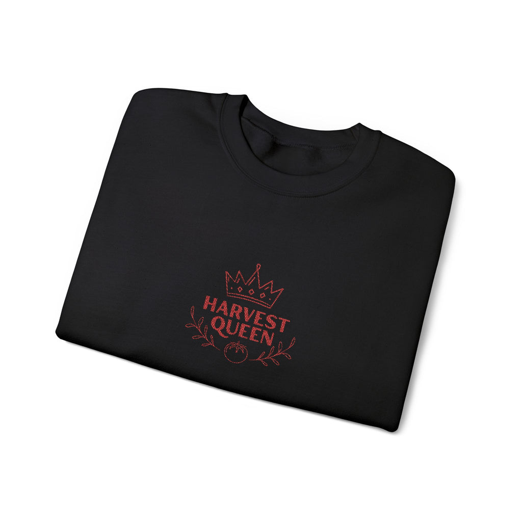 Harvest Queen Embroidered Crewneck Sweatshirt