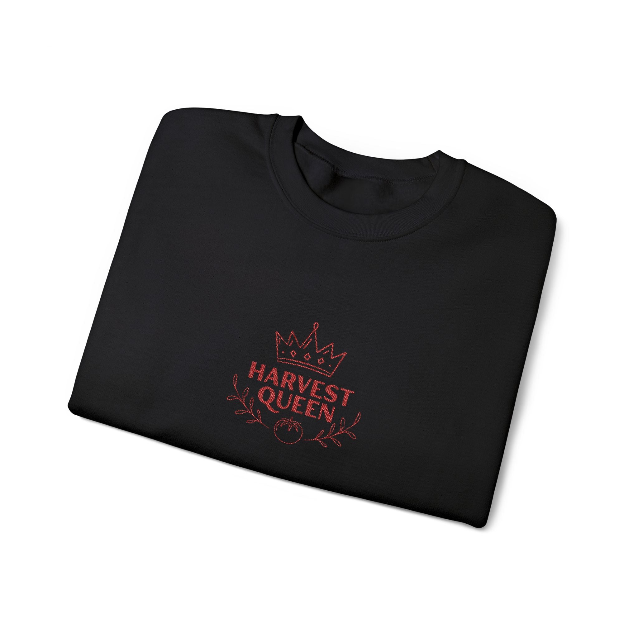 Harvest Queen Embroidered Crewneck Sweatshirt