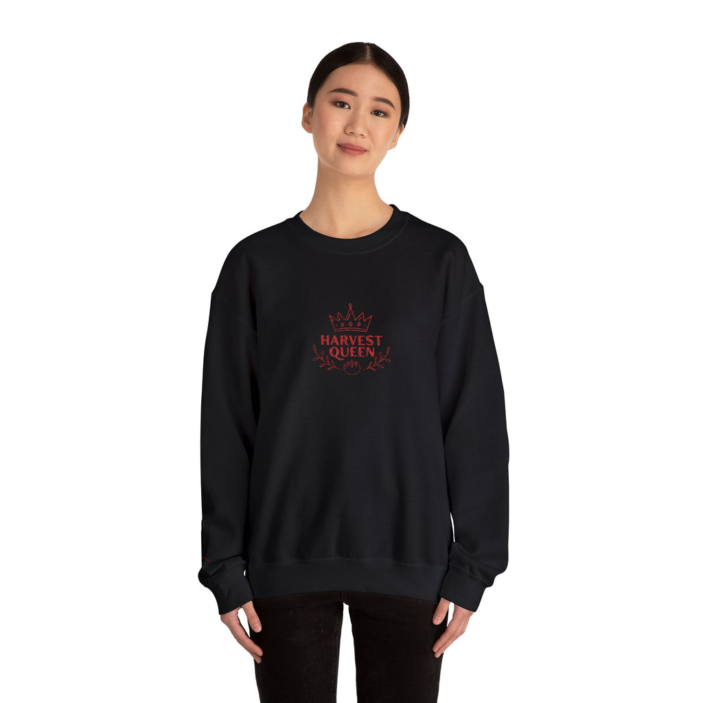Harvest Queen Embroidered Crewneck Sweatshirt