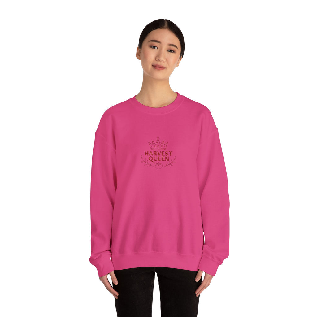 Harvest Queen Embroidered Crewneck Sweatshirt