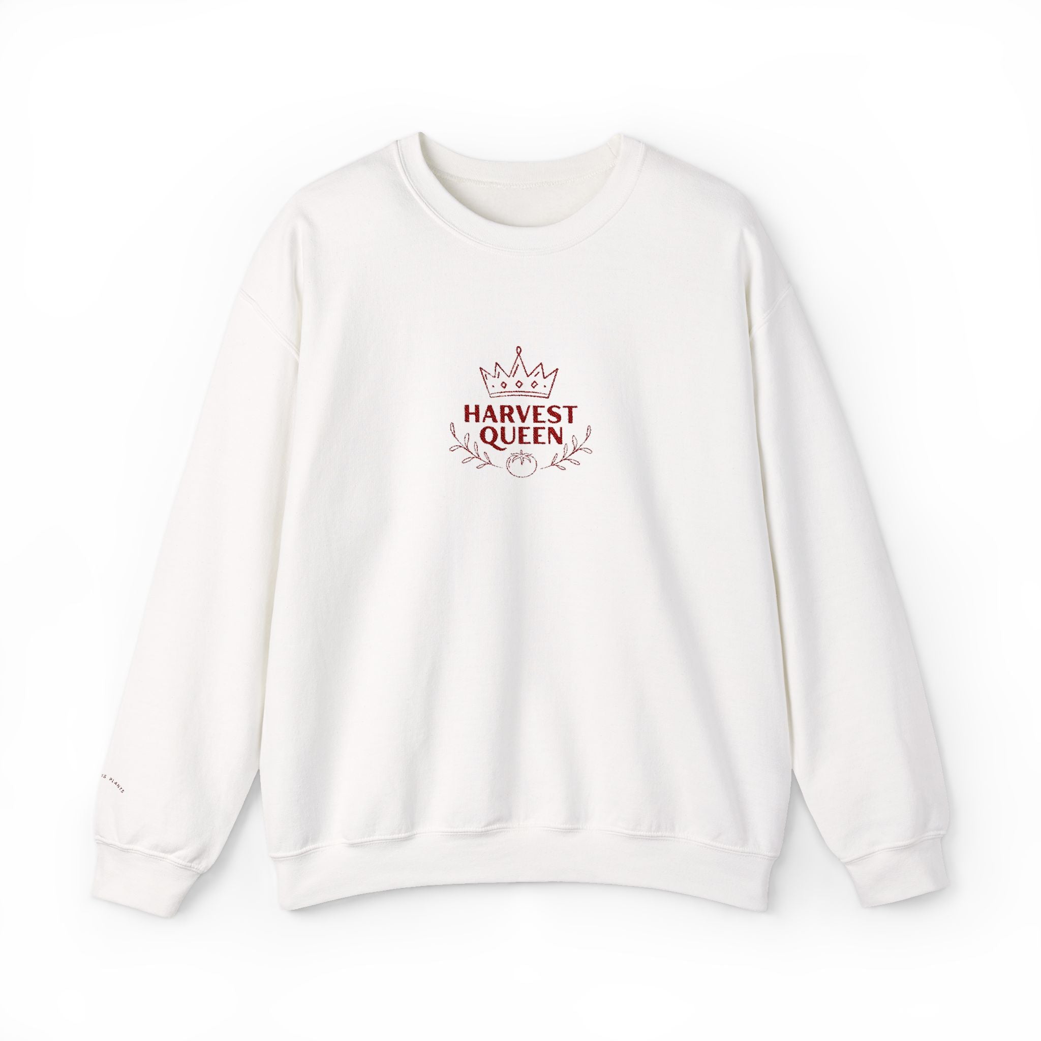 Harvest Queen Embroidered Crewneck Sweatshirt
