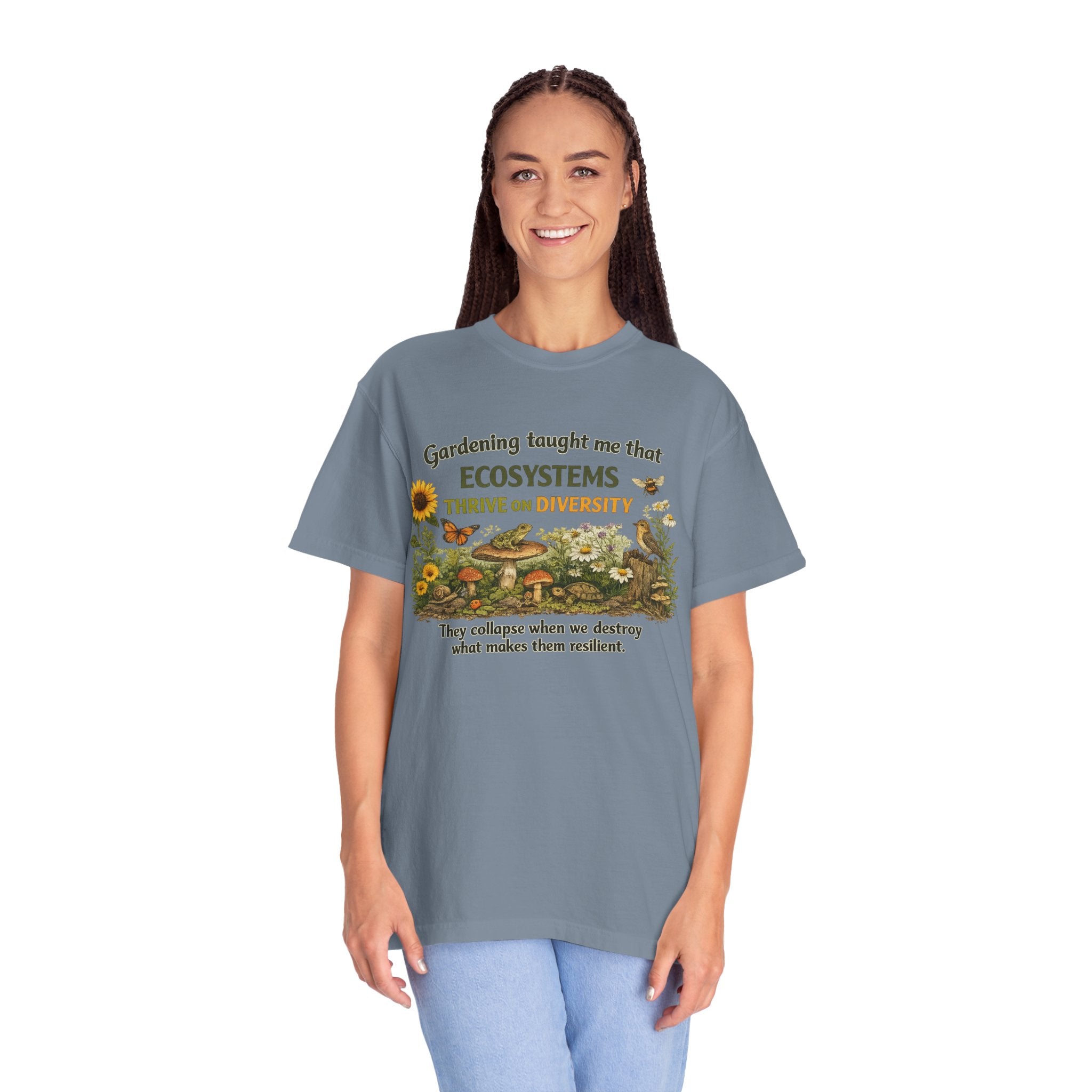 "Ecosystems Thrive on Diversity" Tee