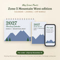 The 2027 Zone 5 Mountain West Garden Bundle - Calendar + Journal + App, pre-order preview