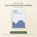 2027 Garden Journal, Zone 5 Mountain West edition, pre-order preview