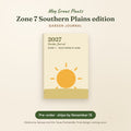 2027 Garden Journal, Zone 7 Southern Plains edition, pre-order preview