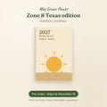 2027 Garden Journal, Zone 8 Texas edition, pre-order preview