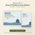 The 2027 Zone 9 Pacific Coast Garden Bundle - Calendar + Journal, pre-order preview