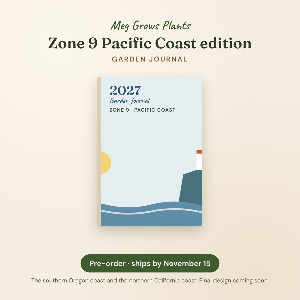The 2027 Zone 9 Pacific Coast Garden Bundle - Journal + App