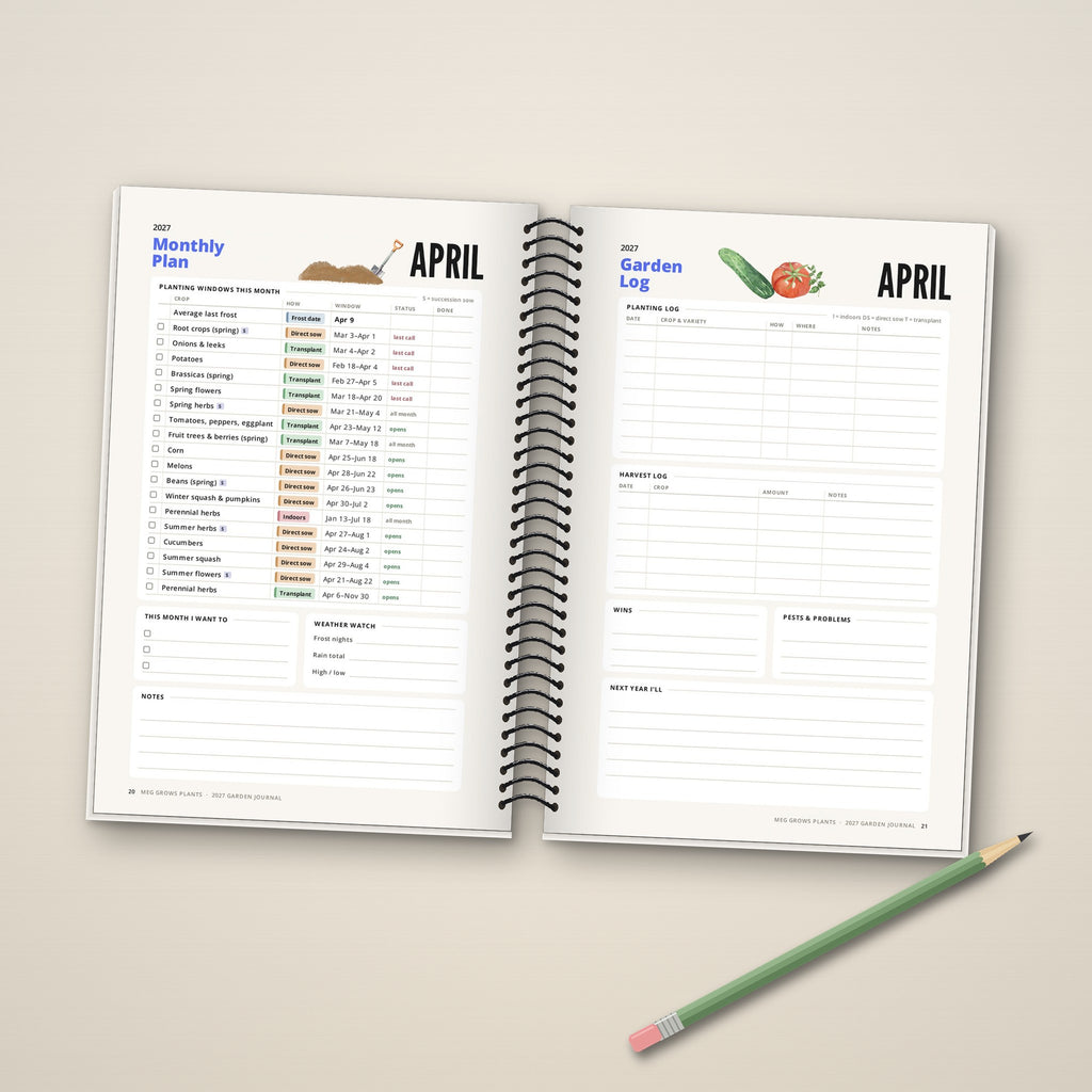 The 2027 Garden Journal (Zone 7)