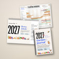 2027 Zone 10 Florida Garden Bundle: printed Planting Calendar, Garden Journal and the Year-at-a-Glance printable