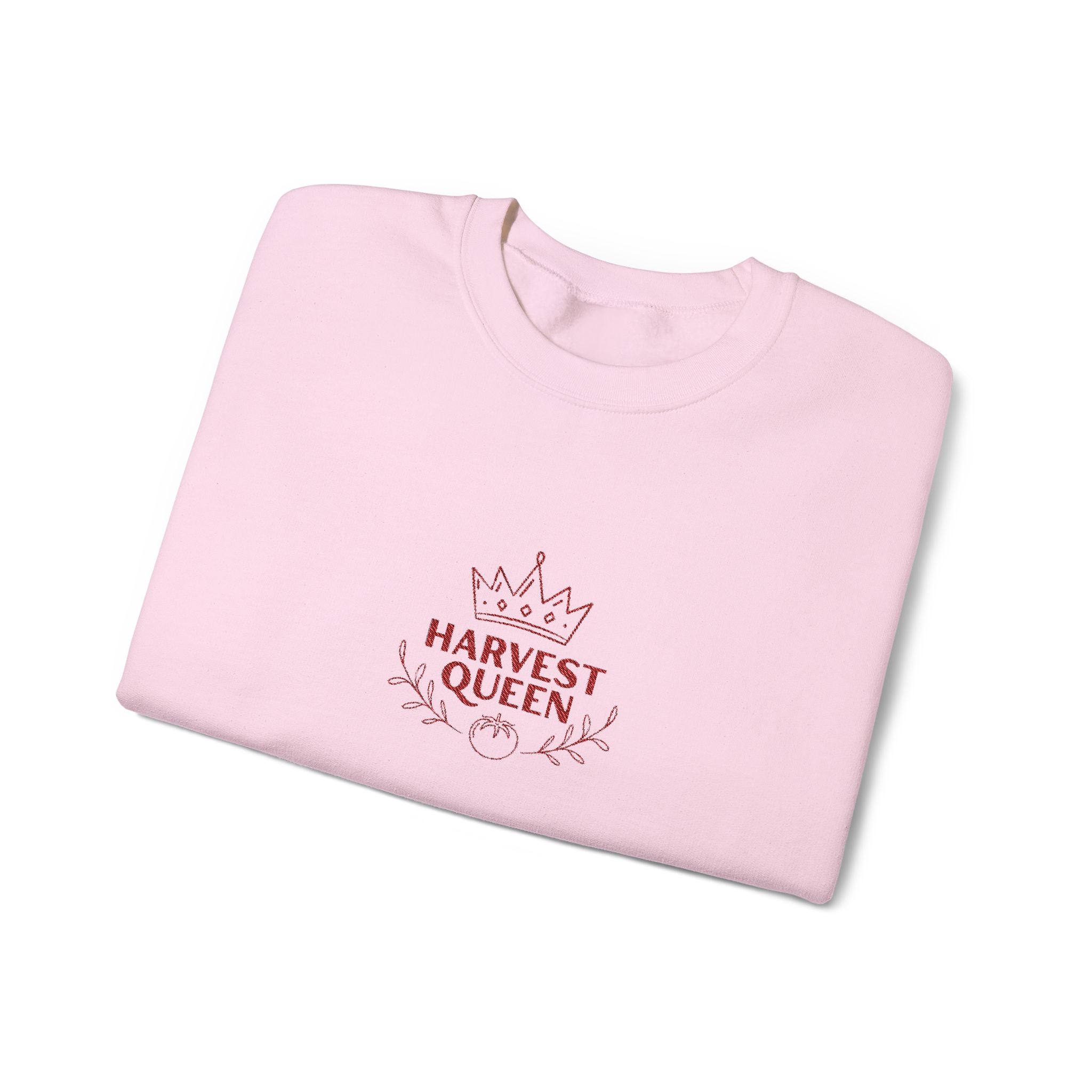 Harvest Queen Embroidered Crewneck Sweatshirt