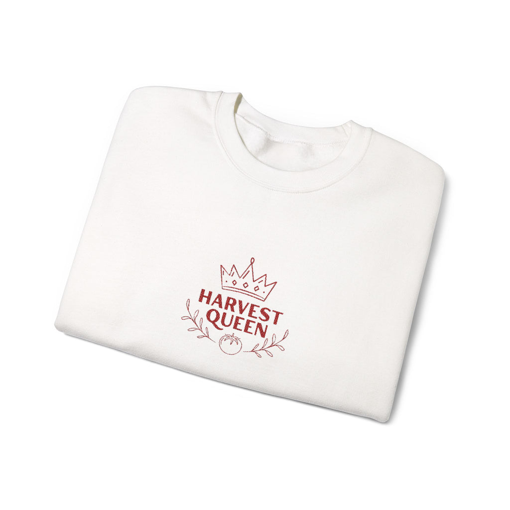 Harvest Queen Embroidered Crewneck Sweatshirt