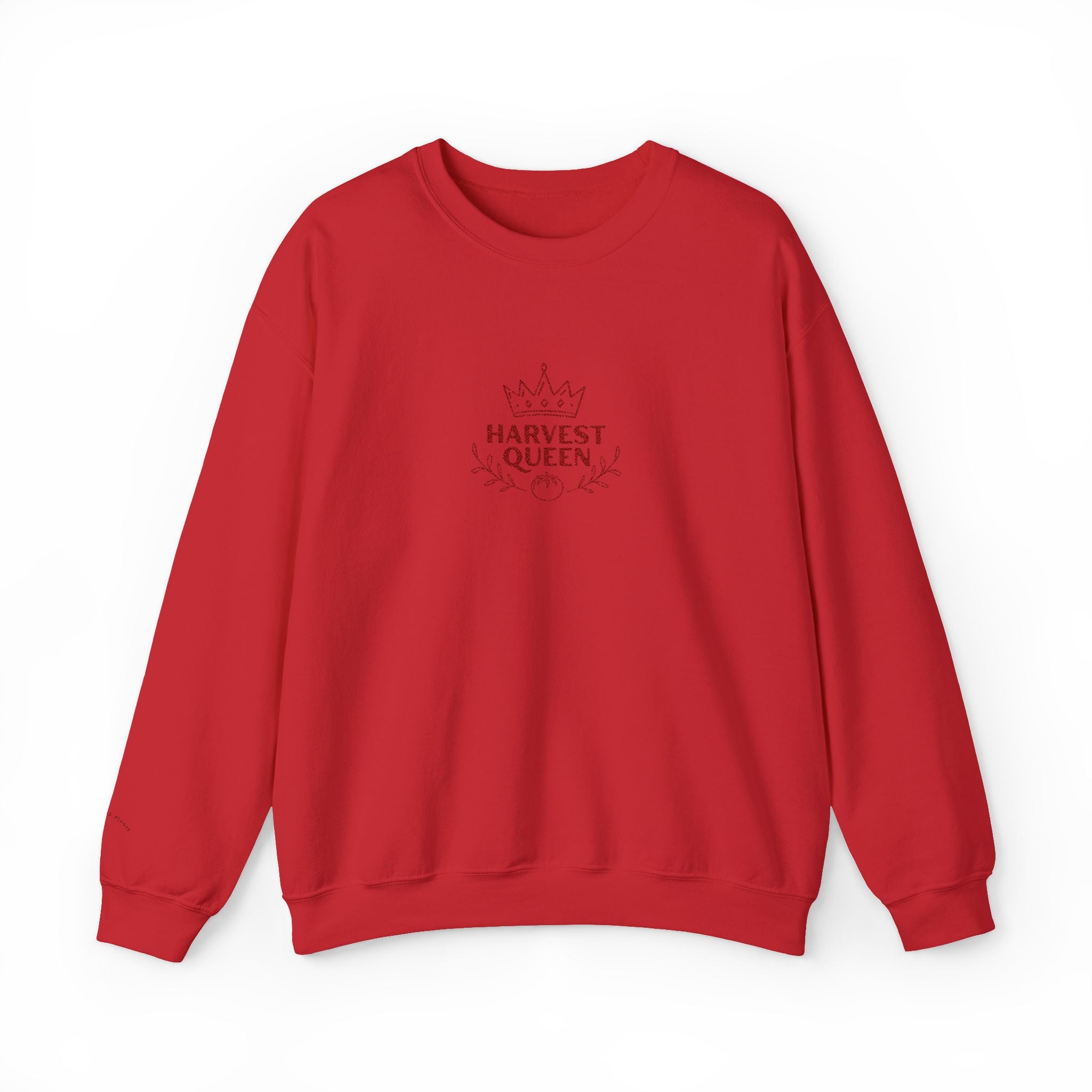 Harvest Queen Embroidered Crewneck Sweatshirt
