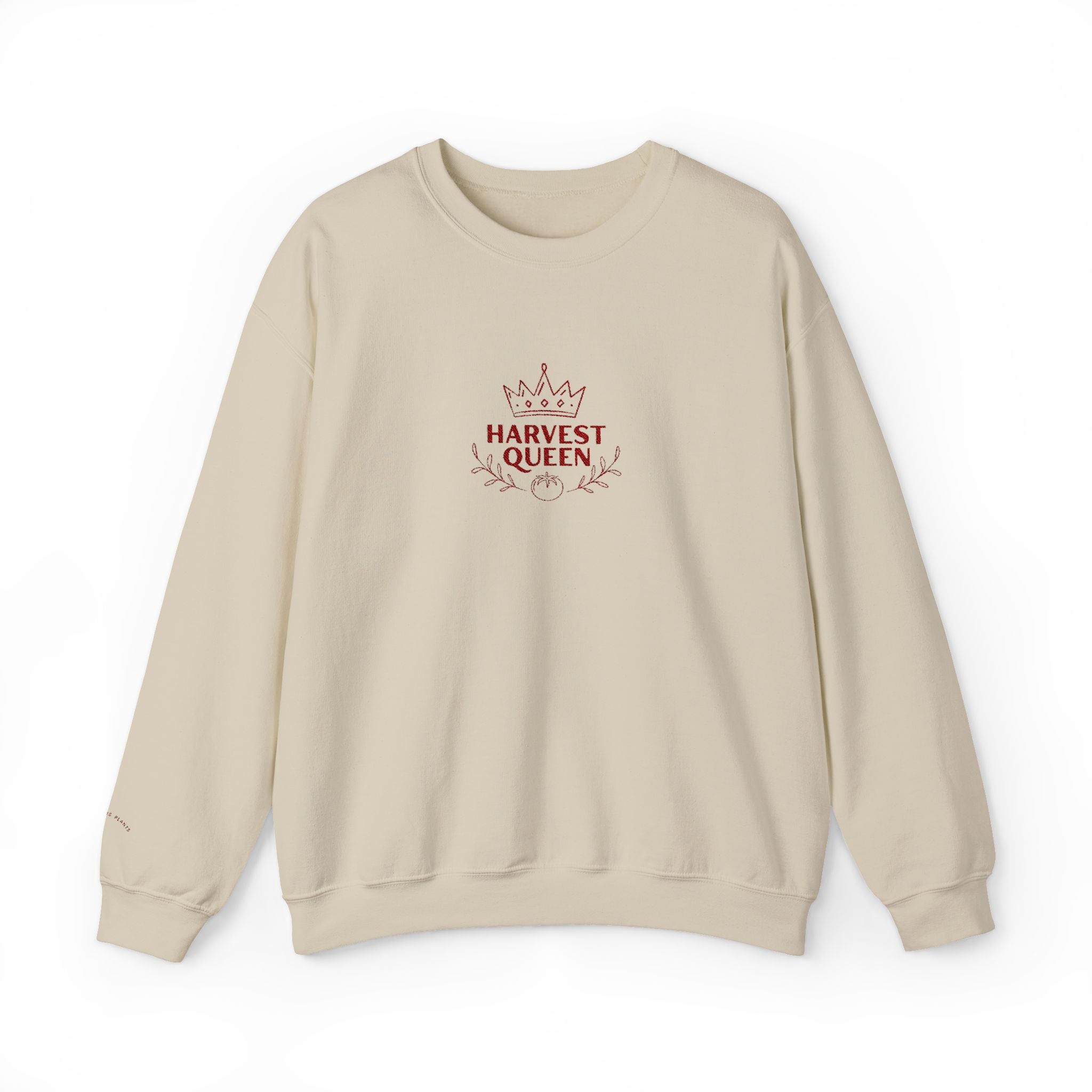 Harvest Queen Embroidered Crewneck Sweatshirt