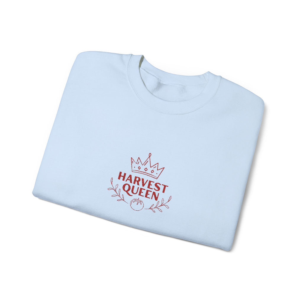 Harvest Queen Embroidered Crewneck Sweatshirt