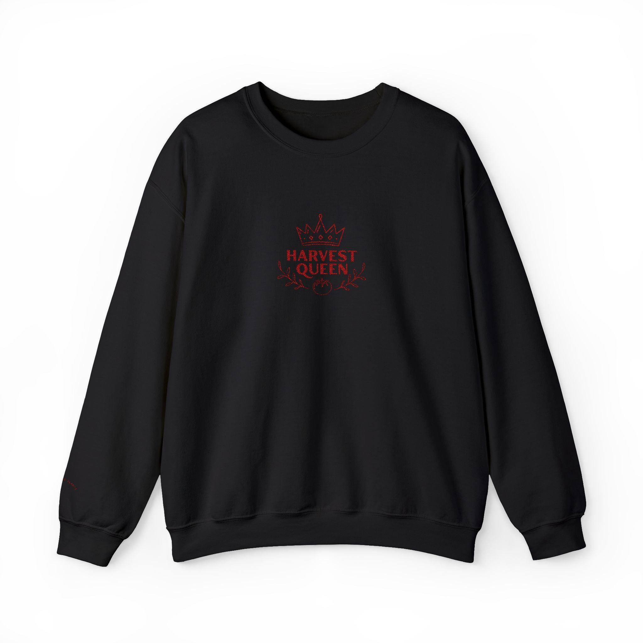 Harvest Queen Embroidered Crewneck Sweatshirt