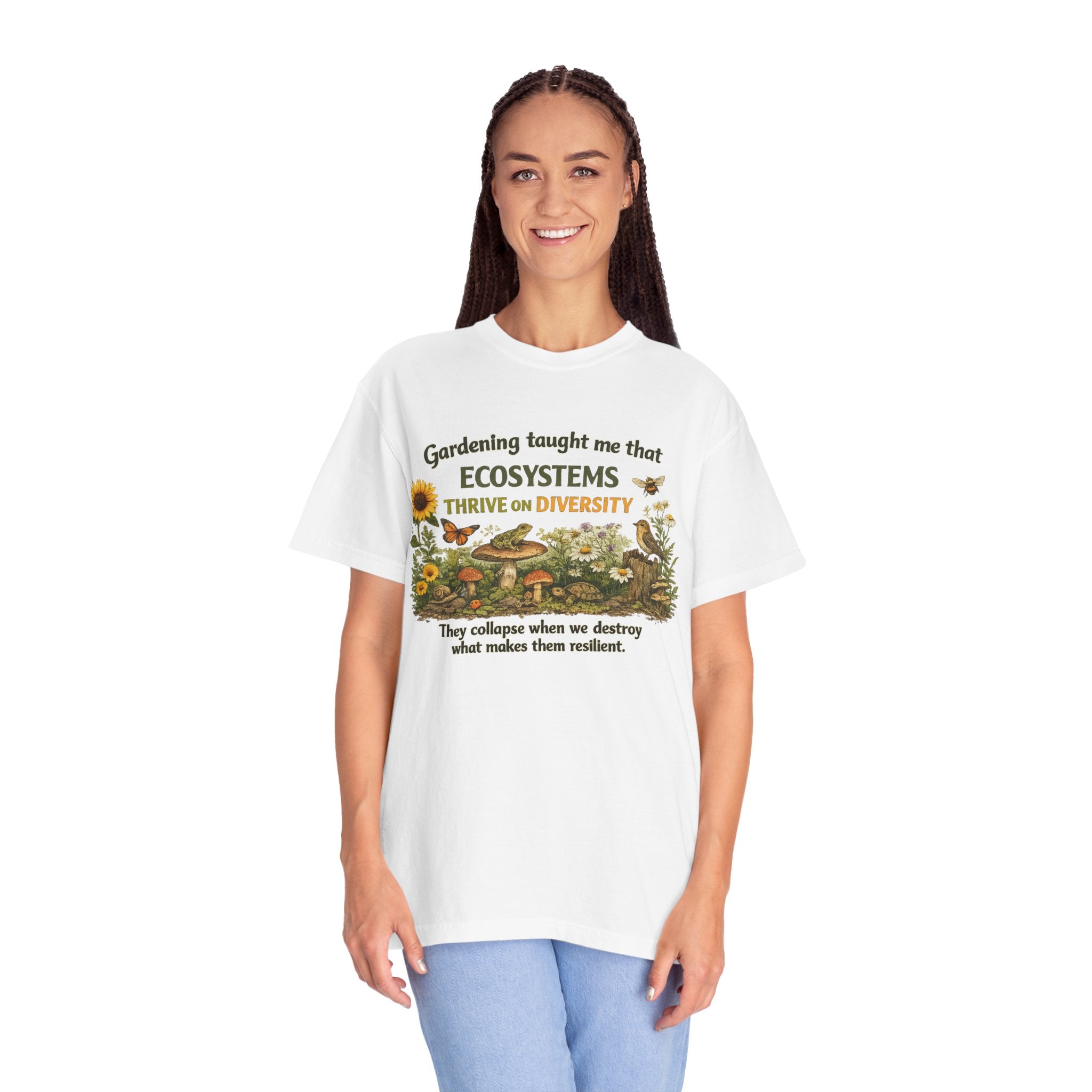 "Ecosystems Thrive on Diversity" Tee