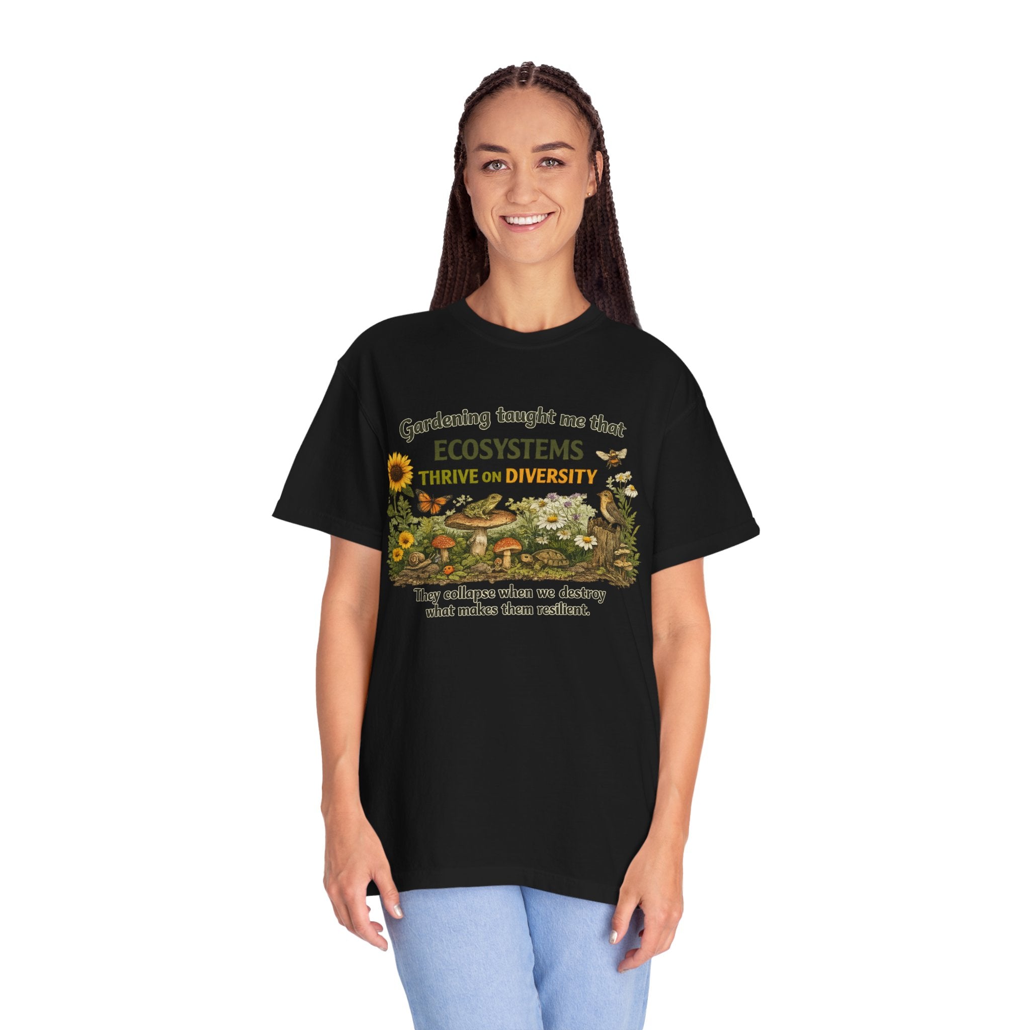 "Ecosystems Thrive on Diversity" Tee