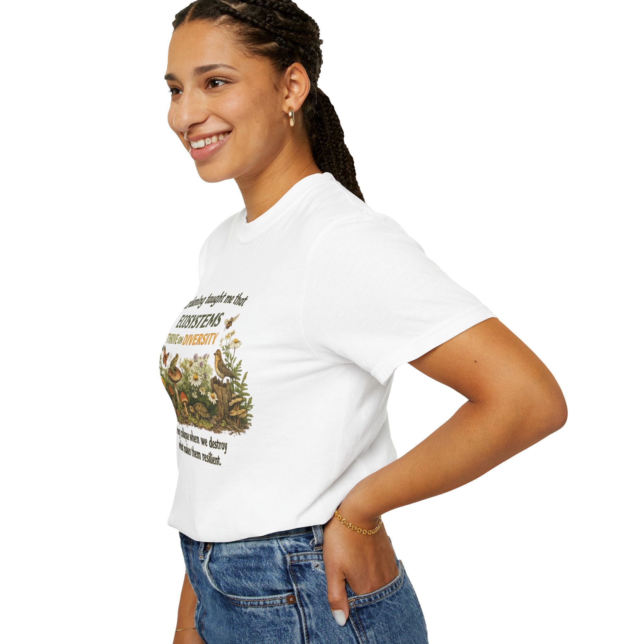 "Ecosystems Thrive on Diversity" Tee