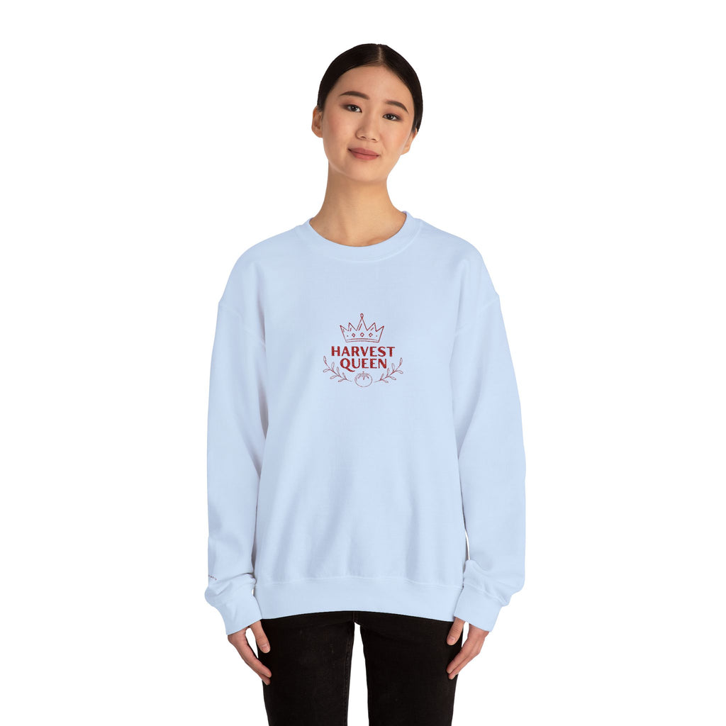 Harvest Queen Embroidered Crewneck Sweatshirt