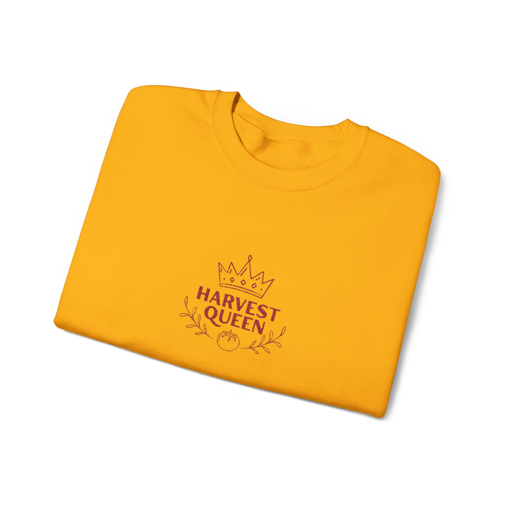 Harvest Queen Embroidered Crewneck Sweatshirt