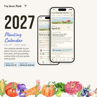 2027 Planting Calendar App