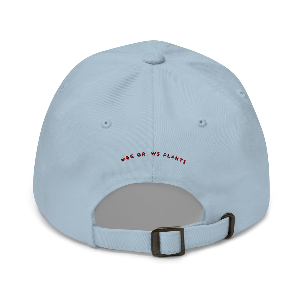Meg Testing Hat Harvest King Embroidered Hat – Meg Grows Plants
